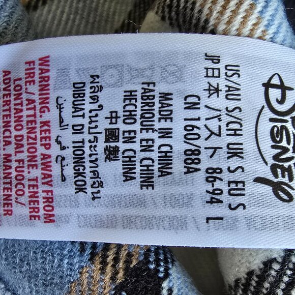 NWT Disney Men's Flannel Shacket Size Large - Picture 10 of 12